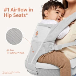 Ergobaby Alta Hip Seat Baby Carrier SoftFlex Mesh -Baby Products Store ErgobabyAltaHipSeat 05