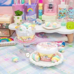 Kawaii Slime Fluffy Goo Classic Marshmallow Slime 14 Kawaii Slime Fluffy Goo Classic Marshmallow Slime -Baby Products Store FluffyGooClassicMarshmallowSllme 04