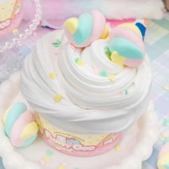 Kawaii Slime Fluffy Goo Classic Marshmallow Slime 17 Kawaii Slime Fluffy Goo Classic Marshmallow Slime -Baby Products Store FluffyGooClassicMarshmallowSllme 07