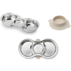 Grosmimi Stainless Baby Food Tray -Baby Products Store FoodTray5Section 11