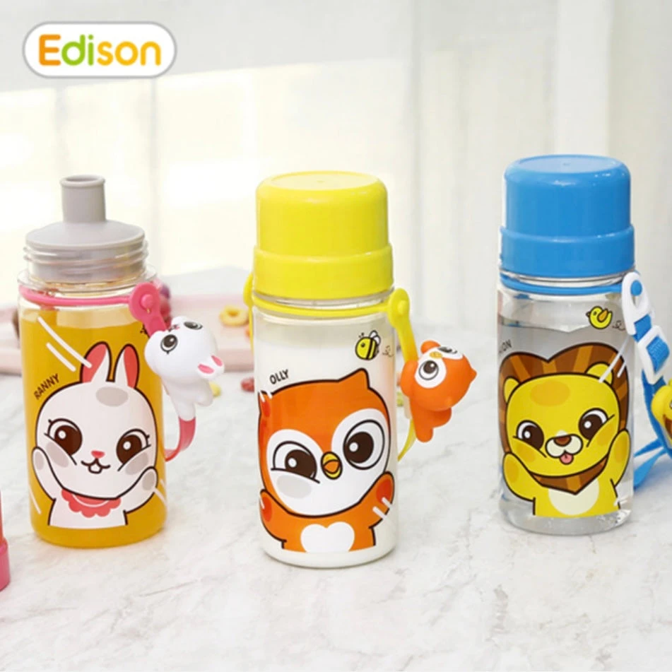 Tritan Kids Water Bottle With Strap-350ml 3 Tritan Kids Water Bottle With Strap-350ml