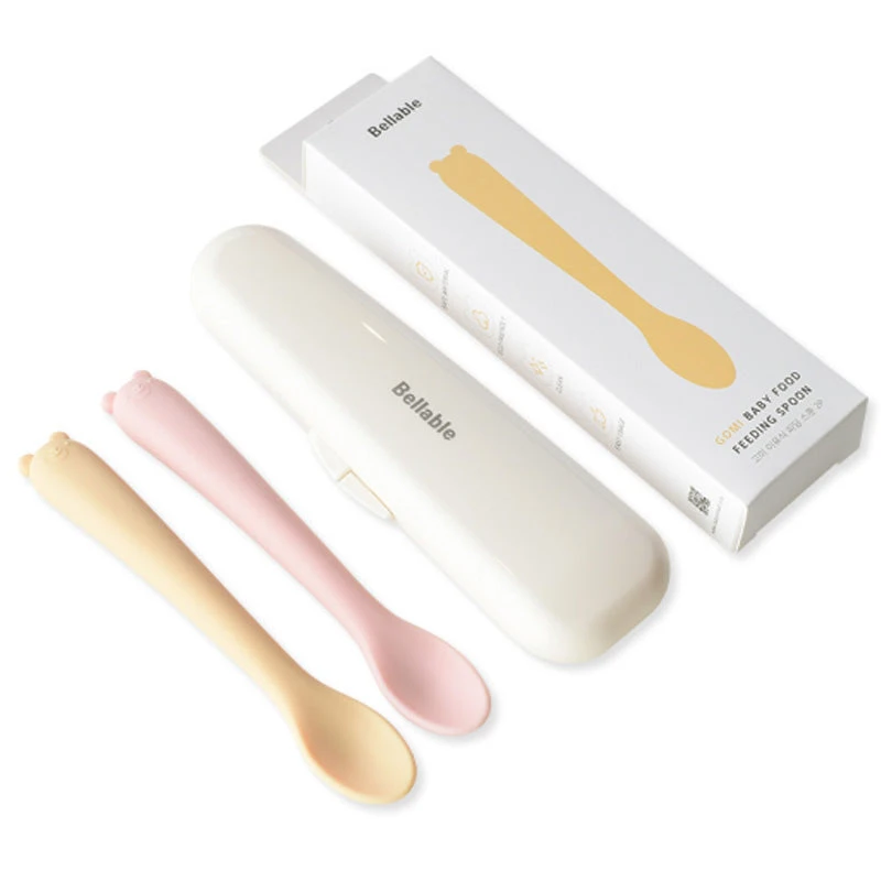 BABY & I Bellable Gomi Babyfood Feeding Spoon 2p 4 BABY & I Bellable Gomi Babyfood Feeding Spoon 2p - Image 2