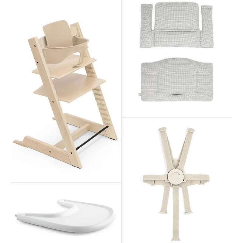 Stokke Tripp Trapp High Chair2 And Cushion With Stokke Tray 4 Stokke Tripp Trapp High Chair2 And Cushion With Stokke Tray - Image 2