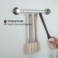 Mother-K Interchangeable Sponge Bottle Brush Set (1 Brush+2 Heads) 12 Mother-K Interchangeable Sponge Bottle Brush Set (1 Brush+2 Heads) -Baby Products Store InterchangeableSpongeBottleBrushSet 05