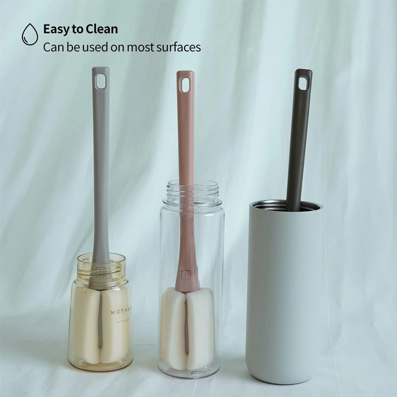 Mother-K Interchangeable Sponge Bottle Brush Set (1 Brush+2 Heads) 8 Mother-K Interchangeable Sponge Bottle Brush Set (1 Brush+2 Heads) - Image 6