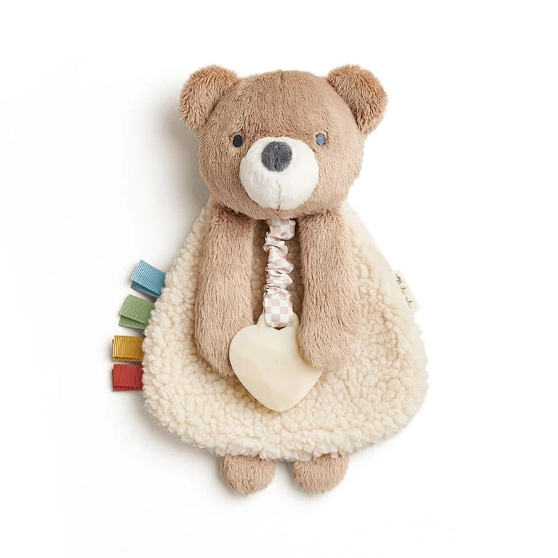 Itzy Ritzy Itzy Lovey™ Plush And Teether Toy - Bear 3 Itzy Ritzy Itzy Lovey™ Plush And Teether Toy - Bear