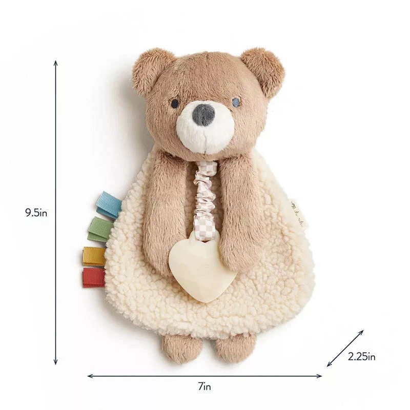 Itzy Ritzy Itzy Lovey™ Plush And Teether Toy - Bear 7 Itzy Ritzy Itzy Lovey™ Plush And Teether Toy - Bear - Image 5
