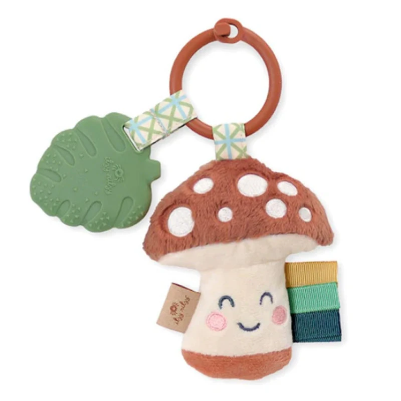 Itzy Ritzy Itzy Pal Infant Toy - Mushroom 3 Itzy Ritzy Itzy Pal Infant Toy - Mushroom