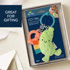 Itzy Ritzy Itzy Pal Infant Toy - Parker The Pickle -Baby Products Store ItzyPal InfantToy ParkerthePickle 04