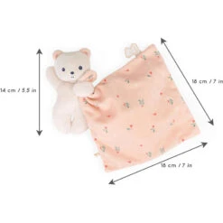 Janod Kaloo Doudou Bear Peach 12 Janod Kaloo Doudou Bear Peach -Baby Products Store KalooDoudouBearPeach 04