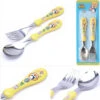 Pororo Kids Stainless Steel Spoon Fork Set (3+ Years Old) -Baby Products Store Lilfantforkandspoon
