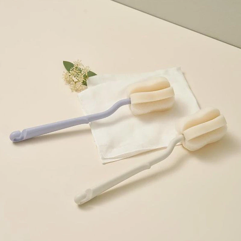 Moyuum Long Curve Sponge Bottle & Nipple Brush 6p 5 Moyuum Long Curve Sponge Bottle & Nipple Brush 6p - Image 3