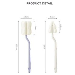 Moyuum Long Curve Sponge Bottle & Nipple Brush 6p 23 Moyuum Long Curve Sponge Bottle & Nipple Brush 6p -Baby Products Store LongCurveSpongeBottle NippleBrush6p 11