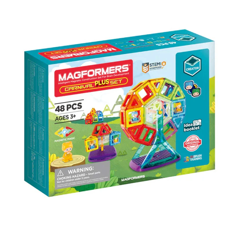 Magformers Carnival Plus 48Pc Set 3 Magformers Carnival Plus 48Pc Set