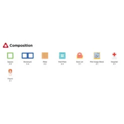 Magformers Town Set - Hospital 22PC 7 Magformers Town Set - Hospital 22PC -Baby Products Store MagformersTownSet Hospital22PC 03
