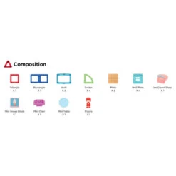 Magformers Town Set - Ice Cream Shop 22PC -Baby Products Store MagformersTownSet IceCreamShop22PC 03