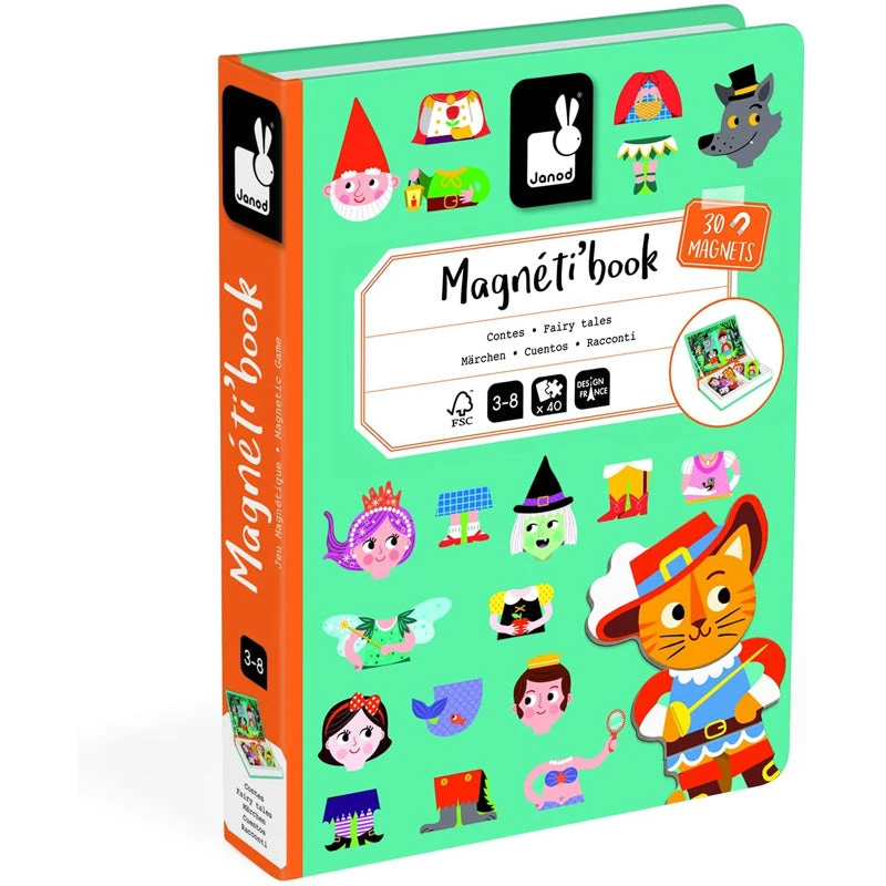 Janod Magnéti'Book Fairy Tales 7 Janod Magnéti'Book Fairy Tales - Image 5