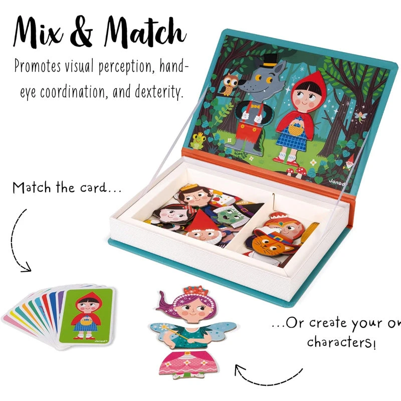 Janod Magnéti'Book Fairy Tales 4 Janod Magnéti'Book Fairy Tales - Image 2