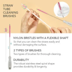 Mother-K Straw Brush 2pcs Set -Baby Products Store Mother KStrawBrush2pcsSet 02