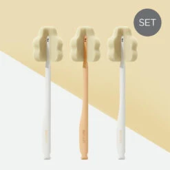 Moyuum Long Handle Sponge Brush For Bottle & Cup 3p Set