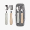 Moyuum Silicone Spoon & Fork Set + Case -Baby Products Store MoyuumSiliconSpoon ForkSet Case 04