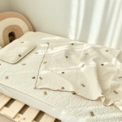 Hwaeum Bebe Newborn Triple-Layer Gauze Blanket -Baby Products Store NewbornTriple LayerGauzeBlanket 03