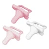 Dr. Brown's Dr. Brown’s HappyPaci 100% Silicone Pacifier 0-6m -Baby Products Store PS13005 Product T HappyPaci Silicone Pacifier White Pink Light Pink 3 Pack