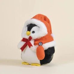 Bellzi Penguin With Santa Outfit -Baby Products Store PenguinwithSantaOutfit 02