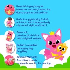 Pinkfong Singing Plush Toy -Baby Products Store PinkfongSingingPlushToy 04
