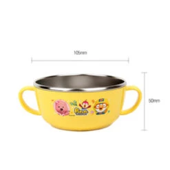 Pororo Non-slip Stainless Bowl -Baby Products Store PororoNon slipStainlessBowl 03