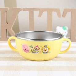 Pororo Non-slip Stainless Bowl -Baby Products Store PororoNon slipStainlessBowl 04