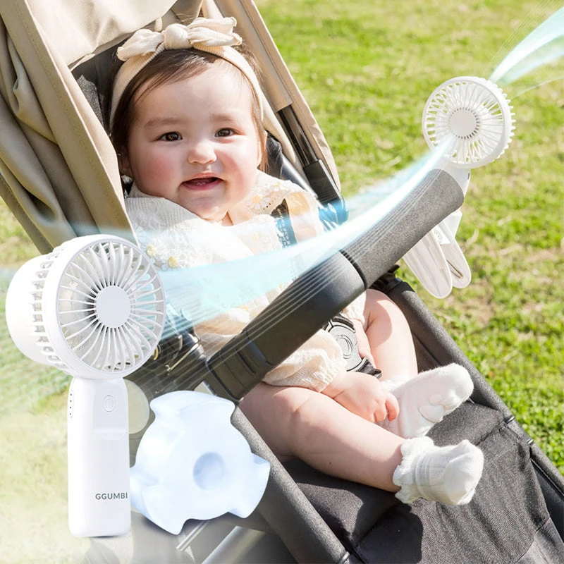 GGUMBI Mini Ice Cooling Fan With 4000mAh Power Bank 3 GGUMBI Mini Ice Cooling Fan With 4000mAh Power Bank