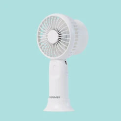GGUMBI Mini Ice Cooling Fan With 4000mAh Power Bank 16 GGUMBI Mini Ice Cooling Fan With 4000mAh Power Bank -Baby Products Store Portable Mini Ice Cooling Fan with 4000mAh Power Bank 03