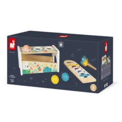 Janod Sweet Pure Tap Tap Xylophone -Baby Products Store PureTapTapXylophone 04