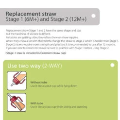 Grosmimi Replacements Straw Kit Stage 2 -Baby Products Store ReplacementsStrawkitStage2 03