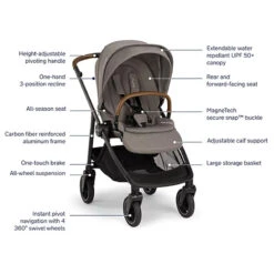 Nuna SWIV Stroller 25 Nuna SWIV Stroller -Baby Products Store SWIV Granite 04