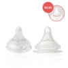 Pigeon Silicone Nipple (M), 3+ Months, 2 Pack