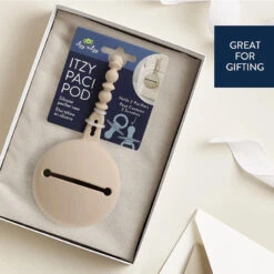 Itzy Ritzy Silicone Paci Pod Toast -Baby Products Store SiliconePaciPod Toast 02