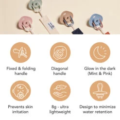 Mother-K Silicone Pacifier With Case -Baby Products Store SiliconePacifierWithCase 04