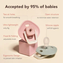 Mother-K Silicone Pacifier With Case -Baby Products Store SiliconePacifierWithCase 05