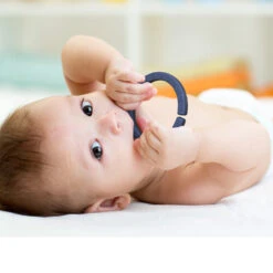 Mother-K Silicone Teether Ring 6p Pastel -Baby Products Store Silicone Teether Ring 6p Pastel 05