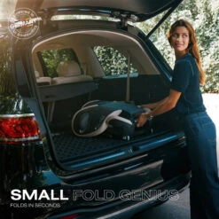 Cybex Solution G2 Folding Travel High-Back Booster Seat -Baby Products Store SolutionG2 MoonBlack 07