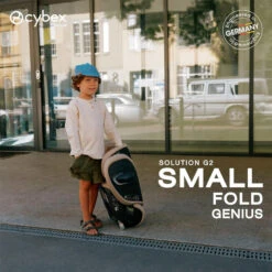 Cybex Solution G2 Folding Travel High-Back Booster Seat -Baby Products Store SolutionG2 MoonBlack 09