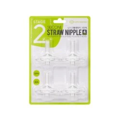 Grosmimi Replacements Straw Only 4-counts, Stage 2