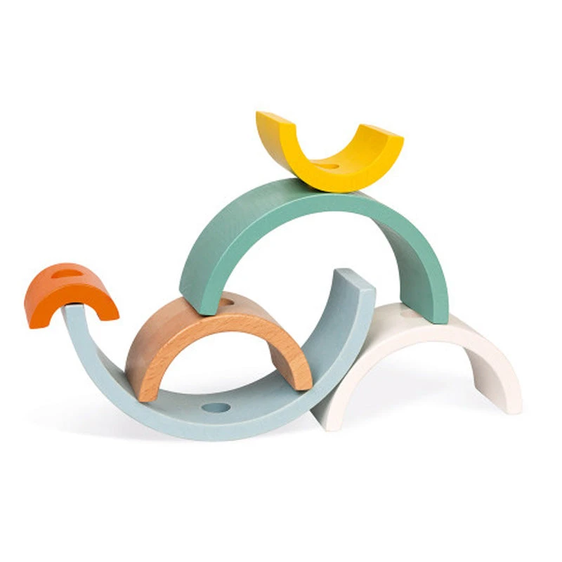 Janod Sweet Cocoon Wooden Rainbow Turtle 7 Janod Sweet Cocoon Wooden Rainbow Turtle - Image 5