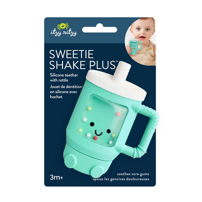Itzy Ritzy Sweetie Shake Plus™ Rattle & Teether - Tucker The Tumbler 7 Itzy Ritzy Sweetie Shake Plus™ Rattle & Teether - Tucker The Tumbler - Image 5