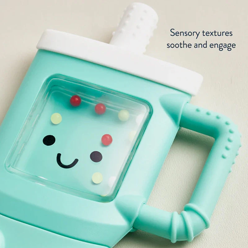 Itzy Ritzy Sweetie Shake Plus™ Rattle & Teether - Tucker The Tumbler 8 Itzy Ritzy Sweetie Shake Plus™ Rattle & Teether - Tucker The Tumbler - Image 6