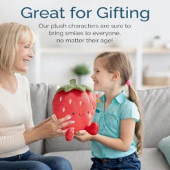 Itzy Ritzy Sweetie Snuggles Plush-Strawberry 16 Itzy Ritzy Sweetie Snuggles Plush-Strawberry -Baby Products Store SweetieSnuggles Plush 06