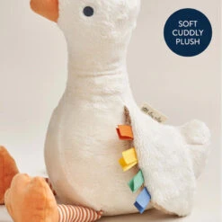 Itzy Ritzy Sweetie Snuggles Plush-Goose 12 Itzy Ritzy Sweetie Snuggles Plush-Goose -Baby Products Store SweetieSnuggles Plush Goose 04