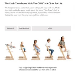 Stokke Tripp Trapp High Chair2 -Baby Products Store TTHighChair2 Natural 05 1